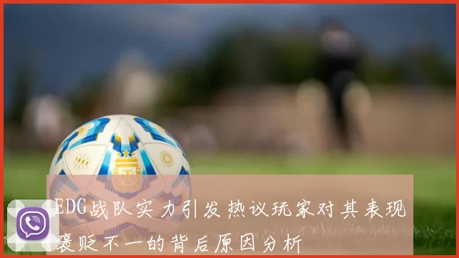 EDG战队实力引发热议玩家对其表现褒贬不一的背后原因分析