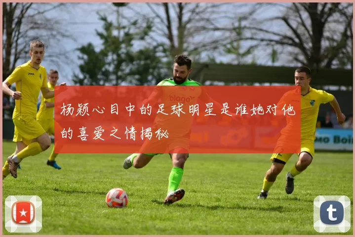 杨颖心目中的足球明星是谁她对他的喜爱之情揭秘