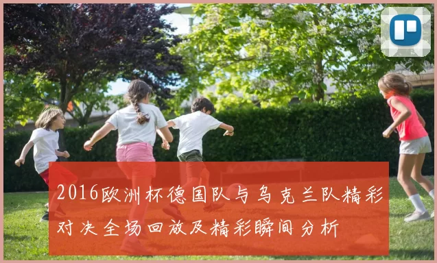 2016欧洲杯德国队与乌克兰队精彩对决全场回放及精彩瞬间分析