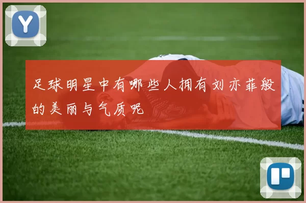 足球明星中有哪些人拥有刘亦菲般的美丽与气质呢